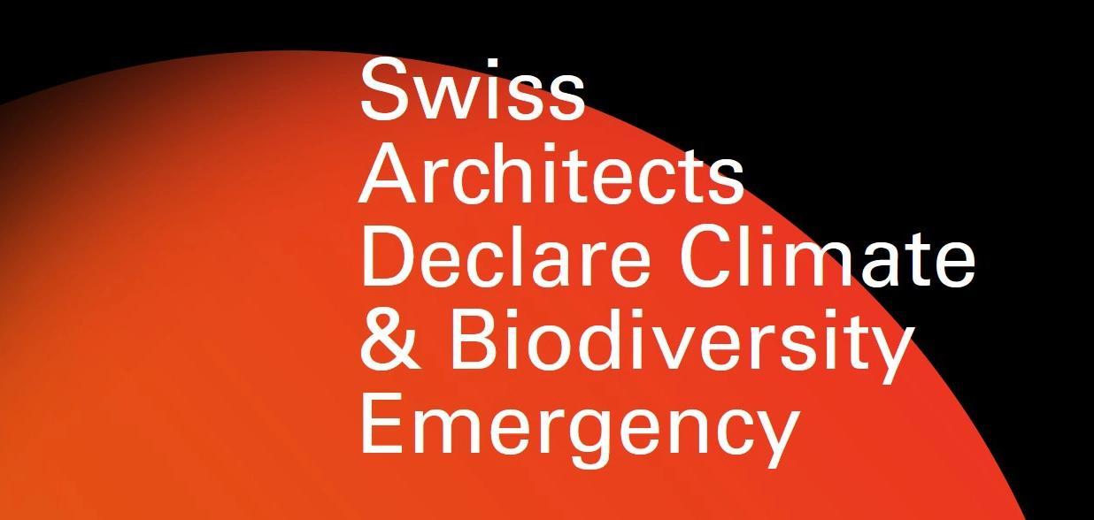 Logo de l’association architects declare climate emergency