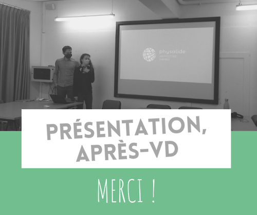 Presentation at Après-VD